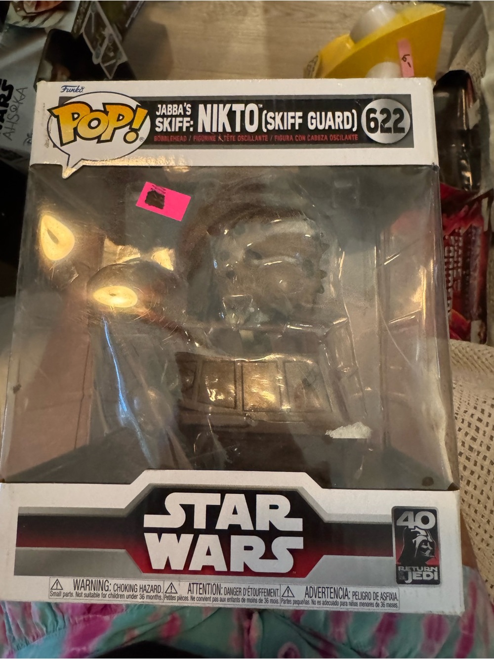 Funko Pop! Star Wars Jabba's Skiff: Nikto (Skiff Guard) #622 - Black/Brown